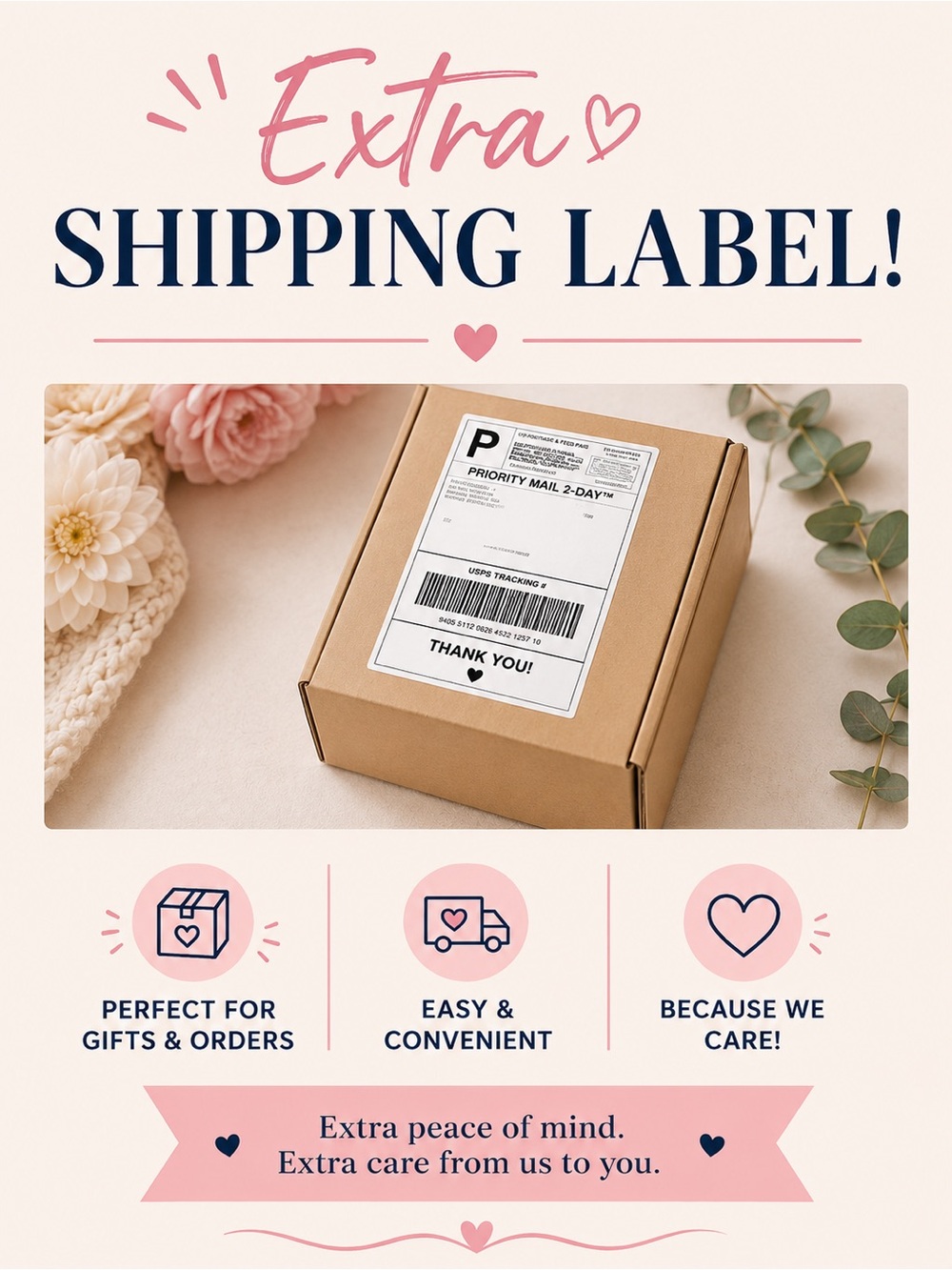 Extra Shipping Label
